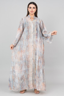 Petal Grace Embroidered Jalabiya IK3004 image