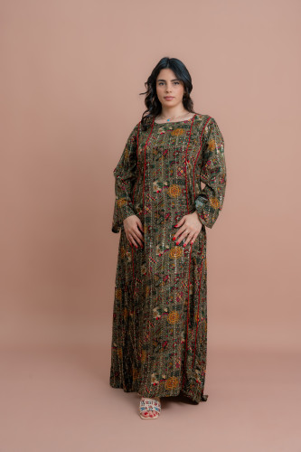 Abstract Geometric Maxi IK050 Green