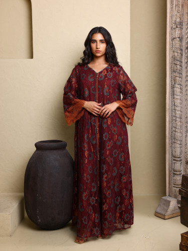 Ikkxa Eira Jalabiya IK4039 Maroon